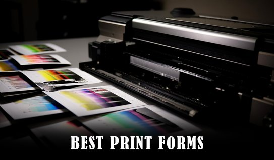 Best print forms